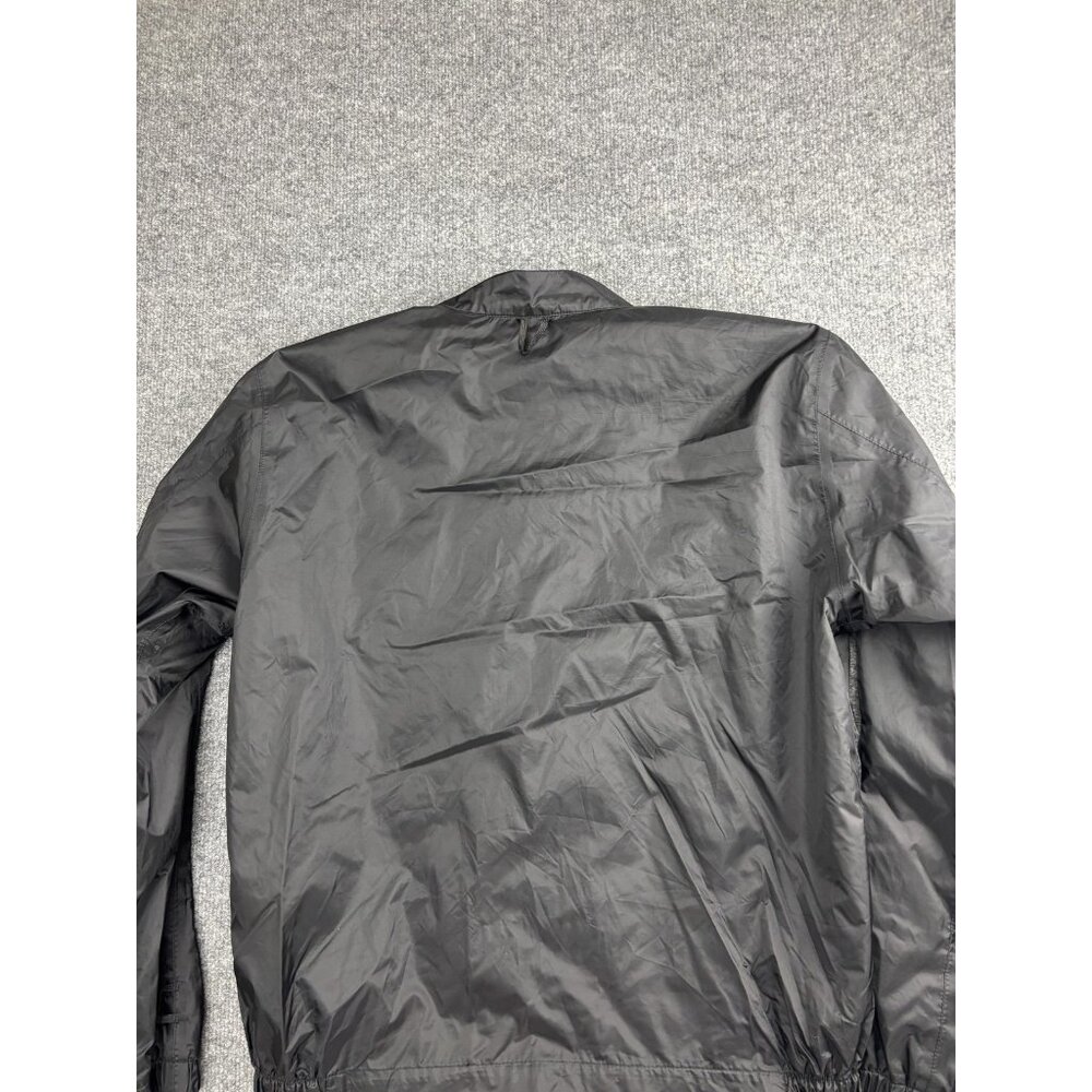 Harley Davidson Jacket Mens Large Black Lightweight Nylon Windbreaker Moto - Picture 7 of 7